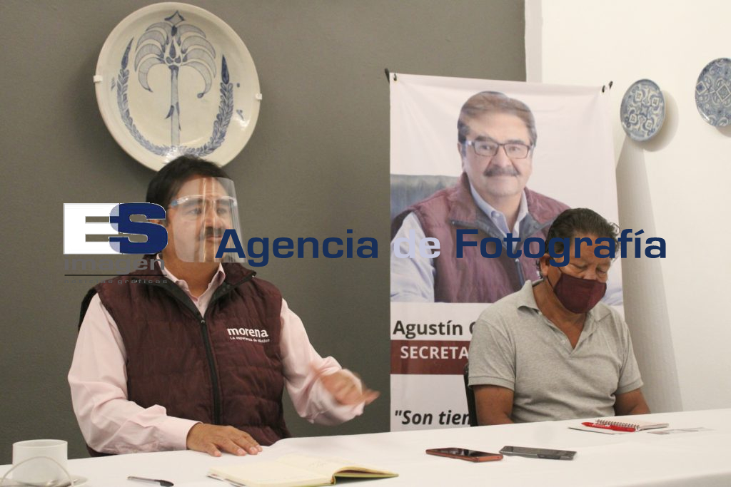 Agustín Guerrero Castillo candidato a la secretaría generalde Morena