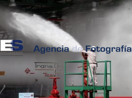 Simulacro Incendio PEMEX - ES imagen agencia de fotografía