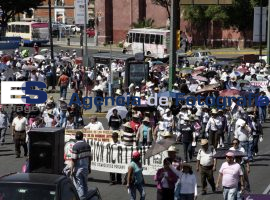 Manifestacion SNTE - ES imagen agencia de fotografía