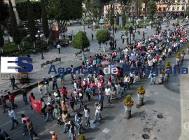 Manifestacion Antorcha Campesina - ES imagen agencia de fotografía