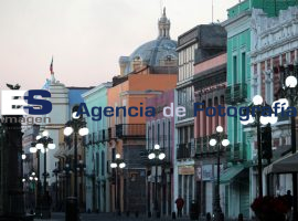 Calles de la Ciudad de Puebla - ES imagen agencia de fotografía