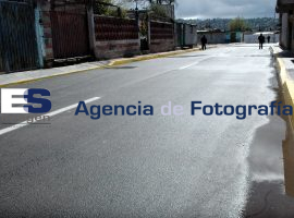 Pavimentacion en colonia El Salvador  - ES imagen agencia de fotografía
