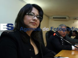 Comparecencia de Claudia Rivadeneyra - ES imagen agencia de fotografía