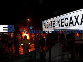 Huelga Nacional en Nuevo Necaxa - ES imagen agencia de fotografía