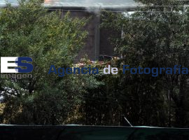 Incendio Fabrica Hilos - ES imagen agencia de fotografía