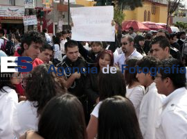 Manifestación Estudiantes BUAP - ES imagen agencia de fotografía