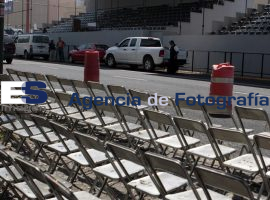 Preparativos Desfile 5 de Mayo - ES imagen agencia de fotografía