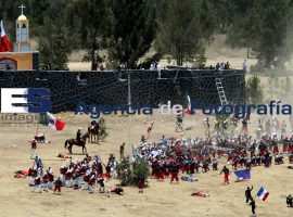 Escenifican Batalla del 5 de Mayo - ES imagen agencia de fotografía