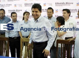 Ex lideres sindicales dieron su apoyo a Eduardo Rivera - ES imagen agencia de fotografía