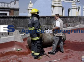 Fuga de gas en el Centro histórico  - ES imagen agencia de fotografía