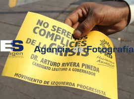 Reparten propaganda contra Compromiso por Puebla - ES imagen agencia de fotografía