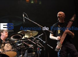 Tony Levin, Michel Bernier y Pat Mastelotto FIP - ES imagen agencia de fotografía