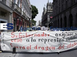 Manifestación contra Dragón  - ES imagen agencia de fotografía