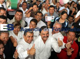 Firman acuerdos candidatos del PRI PVE de Puebla y Tlaxcala - ES imagen agencia de fotografía