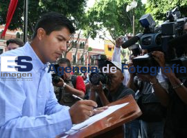 Eduardo Rivera en el Ayuntamiento - ES imagen agencia de fotografía