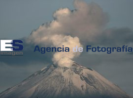 Fumarola Volcán Popocatepetl - ES imagen agencia de fotografía