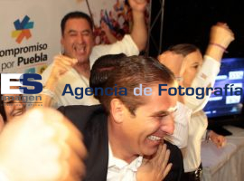 Celebran Moreno Valle y Eduardo Rivera primeros resultados - ES imagen agencia de fotografía
