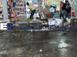 Se Desborda el Rio Alseseca - ES imagen agencia de fotografía