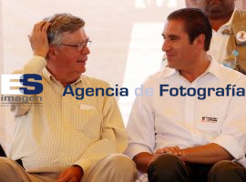 Antonio Zaraín acompañó a RMV en mitin en Atzompa - ES imagen agencia de fotografía