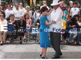 Demostración de Danzón en el Zócalo - ES imagen agencia de fotografía
