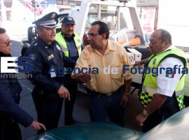 Operativo vial en el centro histórico  - ES imagen agencia de fotografía