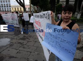 Manifestación Rechazados BUAP - ES imagen agencia de fotografía