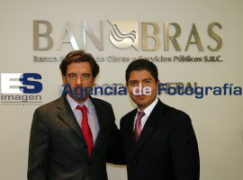 Se reune Eduardo Rivera con Genaro García Luna y Alonso Pascual - ES imagen agencia de fotografía