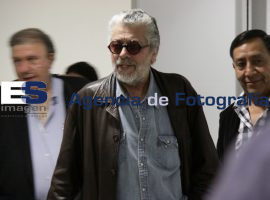 Facundo Cabral en rueda de prensa - ES imagen agencia de fotografía
