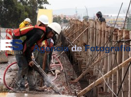 Avances en las obras del puente de la 14 Sur - ES imagen agencia de fotografía