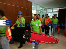 Simulacro Sismo Procuraduria General de Justicia - ES imagen agencia de fotografía