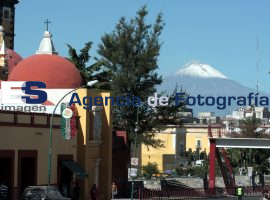 Vista del Volcán Popocatepetl - ES imagen agencia de fotografía