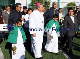 Inaugura Vícto Sámchez cancha de futbol - ES imagen agencia de fotografía