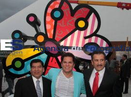 Devela Enrique Agüera escultura de Romero Brito - ES imagen agencia de fotografía