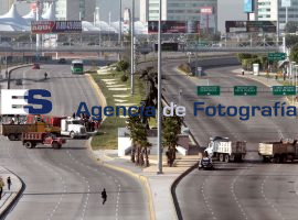 Bloquean Bulevar Bicentenario  - ES imagen agencia de fotografía