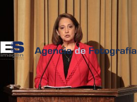 María Soledad Alvear, senadora de Chile, en la Udla - ES imagen agencia de fotografía
