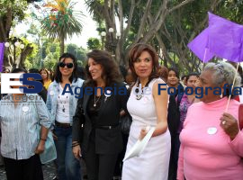 Blanca Alcalá realiza recorrido por Centro Histórico - ES imagen agencia de fotografía