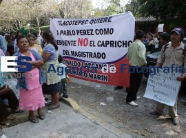 Manifestación Tlacotepec de Juarez  - ES imagen agencia de fotografía