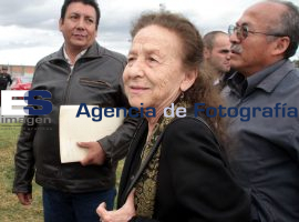 Visita Rosario Ibarra de Piedra a Miguel Ríos en el CERESO - ES imagen agencia de fotografía