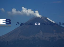Fumarola Volcán Popocatepetl - ES imagen agencia de fotografía