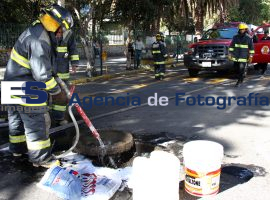 Presunta Fuga de Gas en el CENHCH - ES imagen agencia de fotografía
