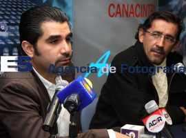 Rueda de prensa Canacintra - ES imagen agencia de fotografía