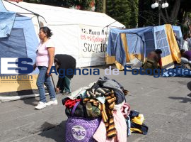 Se manifiestan en Contra de la Reapertura de la Fábrica Dragón - ES imagen agencia de fotografía
