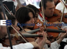 Concierto Sinfonía de Vapor en el Museo del Ferrocarril - ES imagen agencia de fotografía