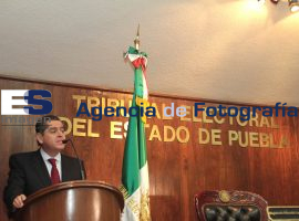 Reynaldo lazcano da informe al frente del TEEP - ES imagen agencia de fotografía