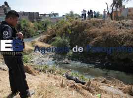 Levantamiento de Cadaver Rio Zapatero - ES imagen agencia de fotografía
