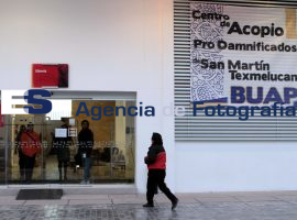 Instala BUAP centro de acopio - ES imagen agencia de fotografía