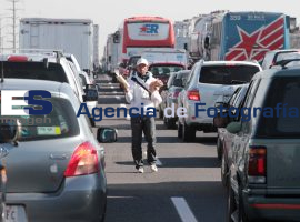 Largas filas en la Caseta de San Martín Texmelucan - ES imagen agencia de fotografía