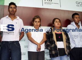 Presenta PGJ a secuestradores - ES imagen agencia de fotografía