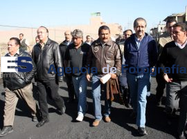 Visita José Ángel Córdoba Villalobos zona de desastre en San Martín - ES imagen agencia de fotografía
