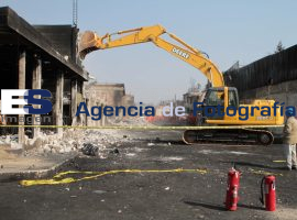 Derriban casas afectadas por explosión en San Martín Texmelucan - ES imagen agencia de fotografía
